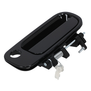 Exterior Door Handle compatible for Toyota Camry 2.2L 2164CC 1993-1996 Black Plastic