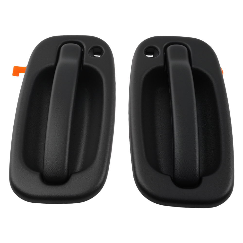 4PC Black Door Handle compatible for Cadillac Escalade 1999-2006 15721571 15915659