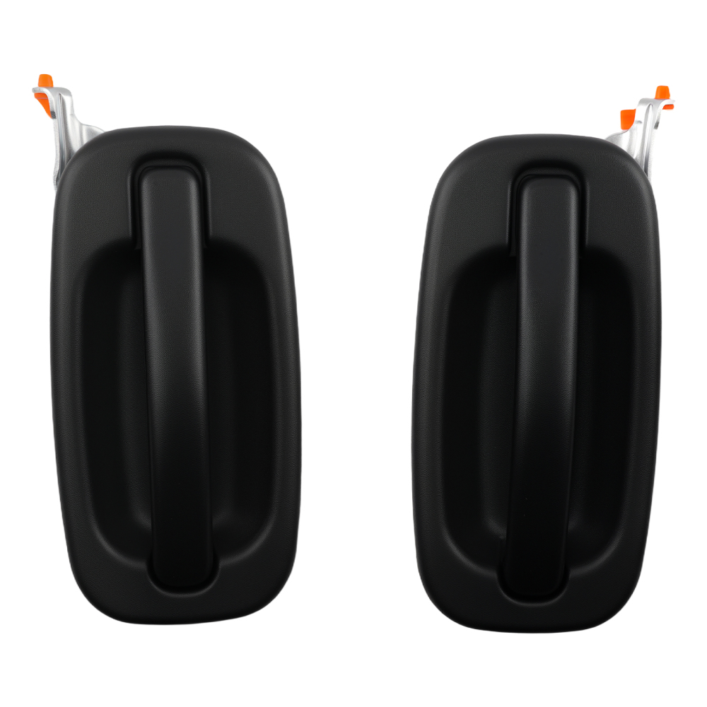 4PC Black Door Handle compatible for Cadillac Escalade 1999-2006 15721571 15915659