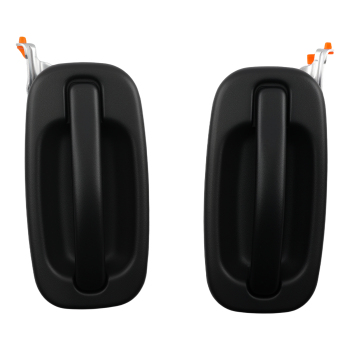 4PC Black Door Handle compatible for Cadillac Escalade 1999-2006 15721571 15915659