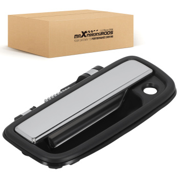 Black Exterior Door Handle compatible for Toyota Tacoma 1995-2004 Front Left