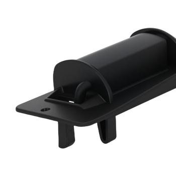 Black Door Handle Rear Left compatible for Chevy Silverado/GMC Sierra 15758172