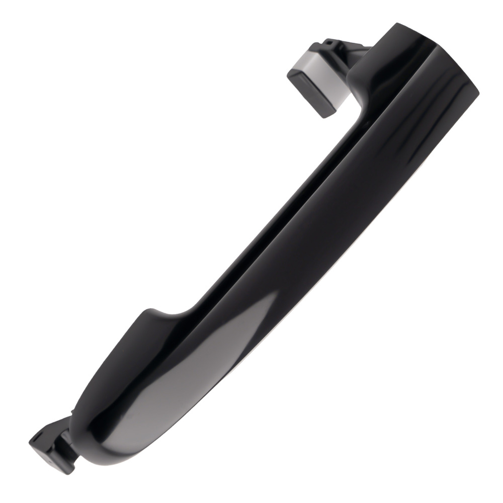 4PC Exterior Door Handle compatible for Hyundai Elantra 2006-2010 Front Rear Black