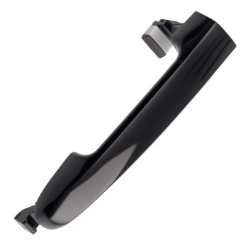 4PC Exterior Door Handle compatible for Hyundai Elantra 2006-2010 Front Rear Black