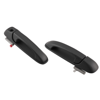 4PC Black Door Handle compatible for Dodge RAM 1500/2500 2002-2009 55275949AC L R