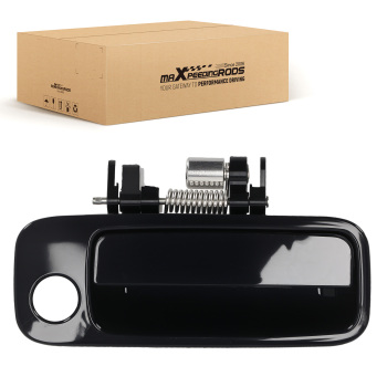 Black Door Handle compatible for Toyota Camry Sedan 1997-2001 Front Right 69210AA010