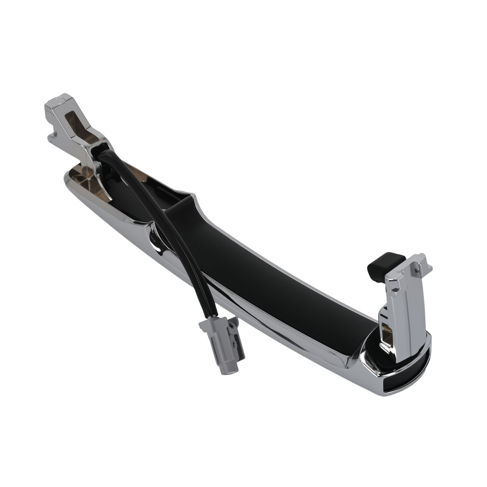 Chrome Door Handle compatible for Nissan Rogue 2008-2013 Front Left 80640CB81B Plastic