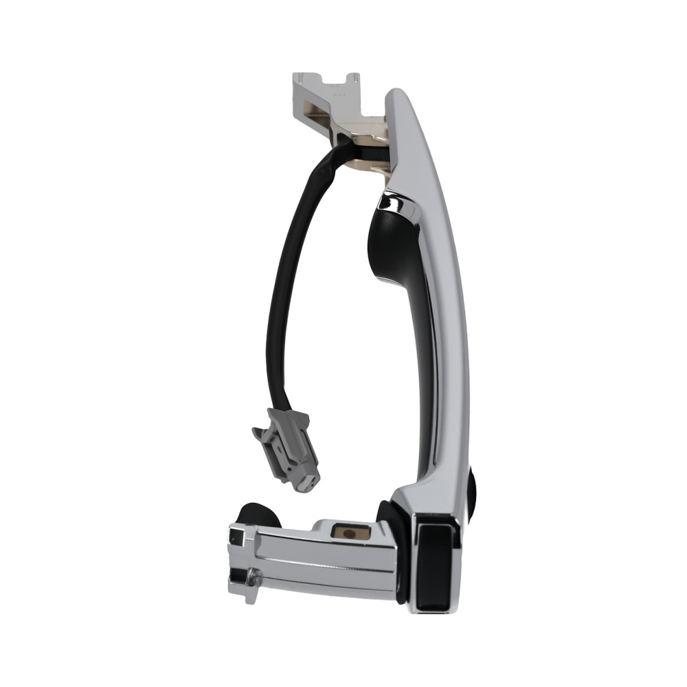 Chrome Door Handle compatible for Nissan Rogue 2008-2013 Front Left 80640CB81B Plastic