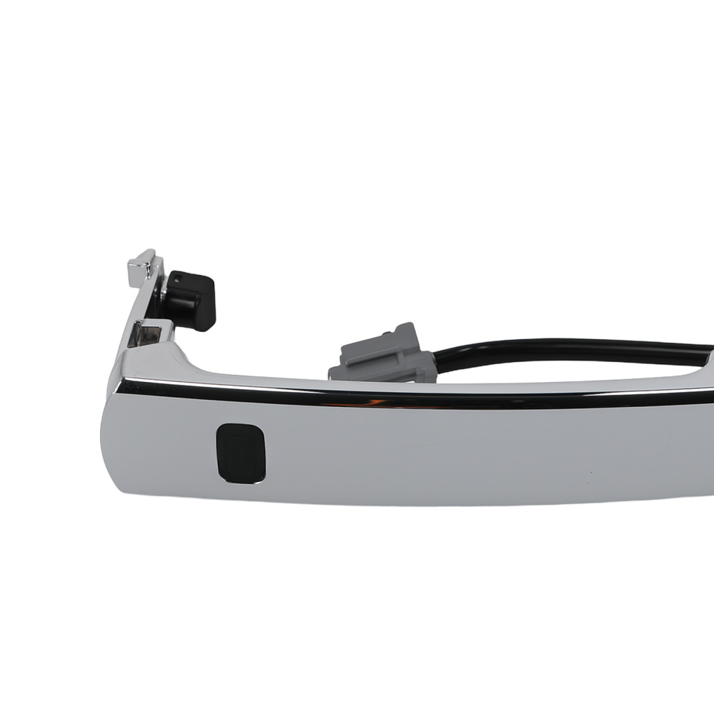 Chrome Door Handle compatible for Nissan Rogue 2008-2013 Front Left 80640CB81B Plastic