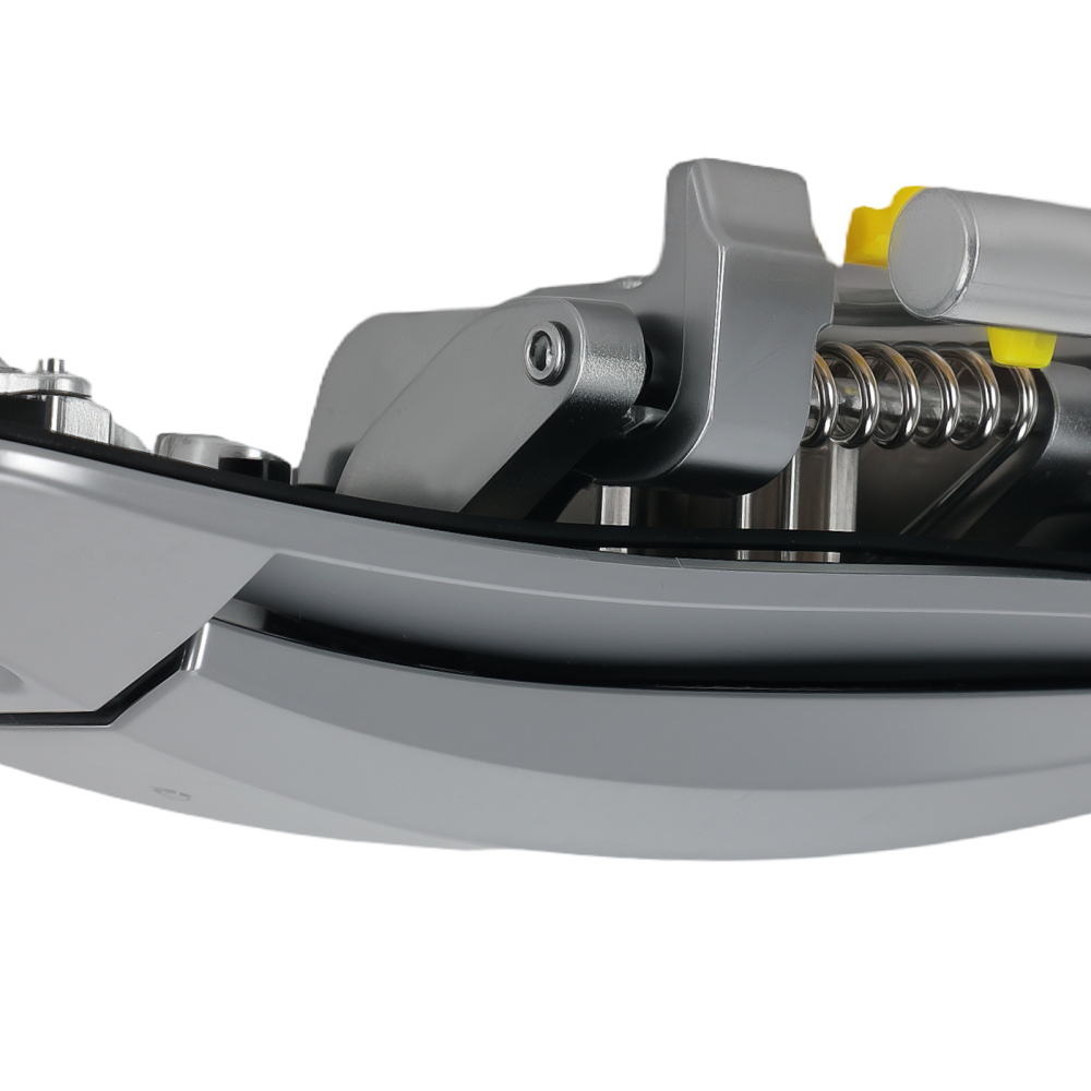 Front Left Door Handle compatible for Nissan 350Z 2003-2009 80607-CD401 Silver Key