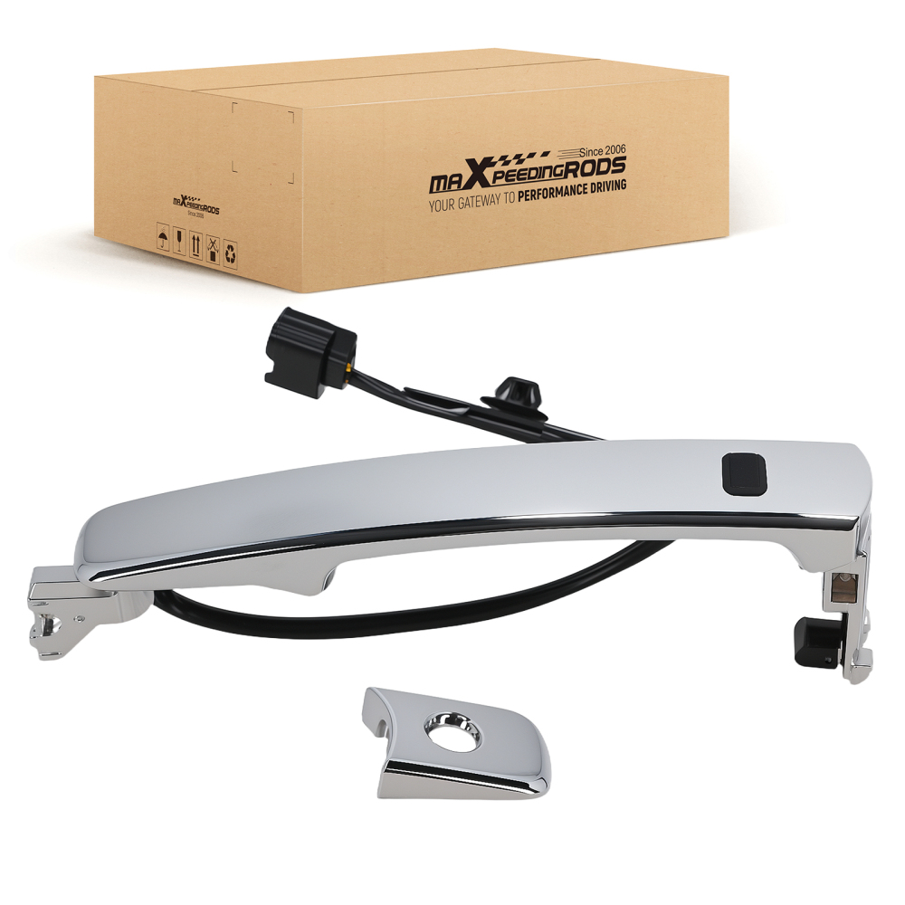 Exterior Door Handle Front Left compatible for Nissan Rogue 10-13 Plastic 80645CA000