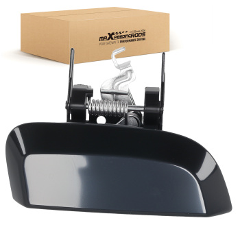 Black Plastic Door Handle Rear Left compatible for Nissan Pathfinder R51 82607EA502