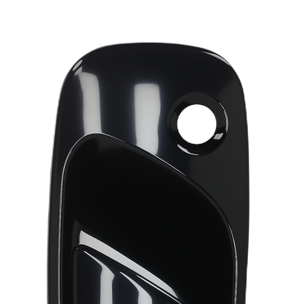 Black Door Handle Front Right Left compatible for Honda Civic 1992-1995 72180SR3003