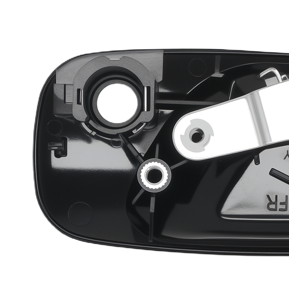 Black Door Handle Front Right Left compatible for Honda Civic 1992-1995 72180SR3003