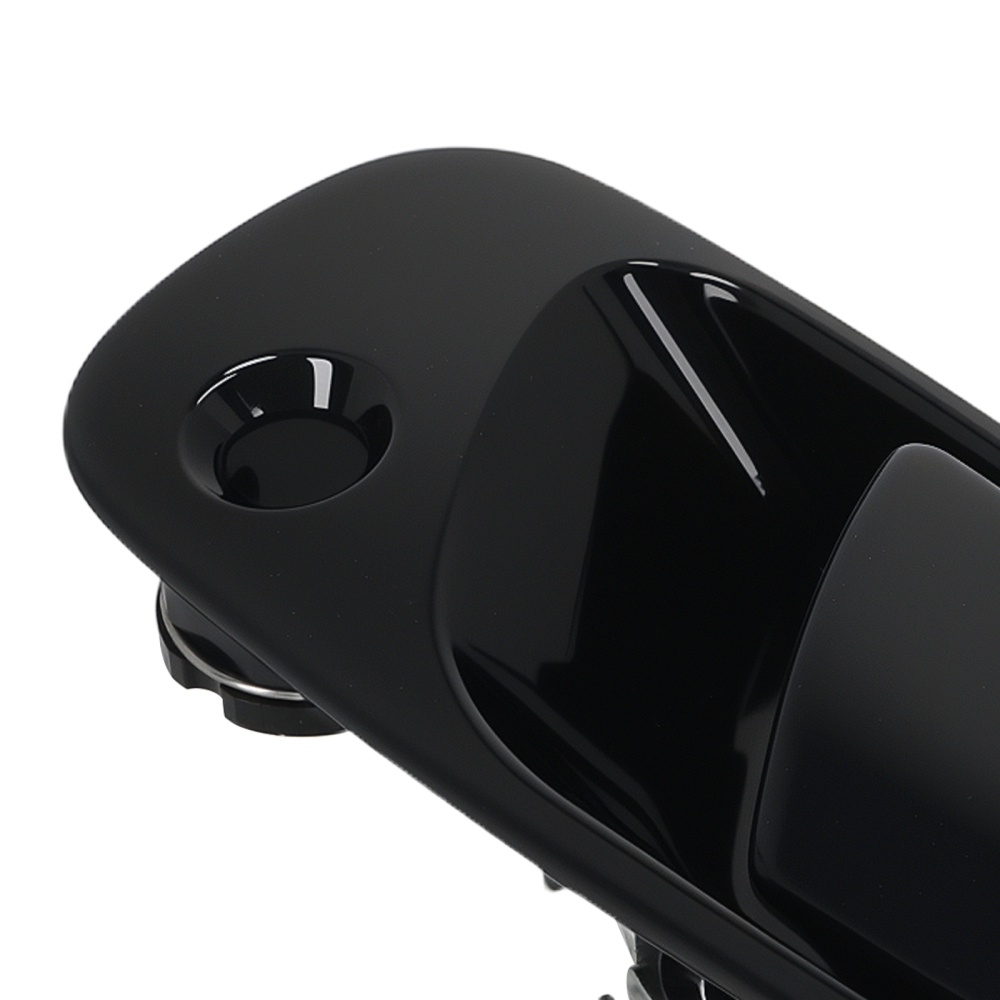 Black Door Handle Front Right Left compatible for Honda Civic 1992-1995 72180SR3003