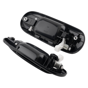 Door Handle 4Pcs Black compatible for Honda CR-V 1997-2001 72140ST0003 72640ST0003