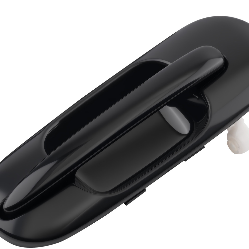 Door Handle 4Pcs Black compatible for Honda CR-V 1997-2001 72140ST0003 72640ST0003