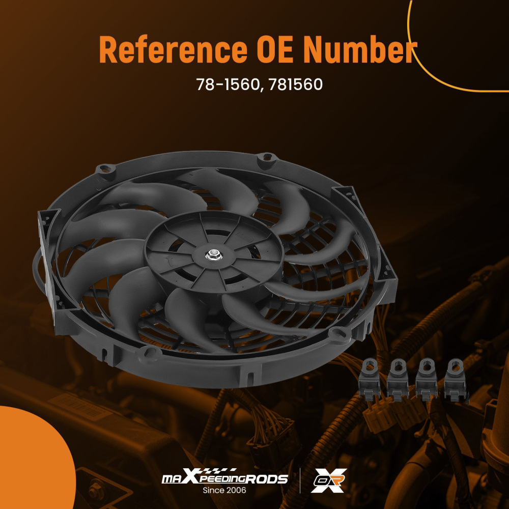 Compatible for AC Condenser Fan for Thermo King Tripac for Evolution APU 12V 78-1560 781560