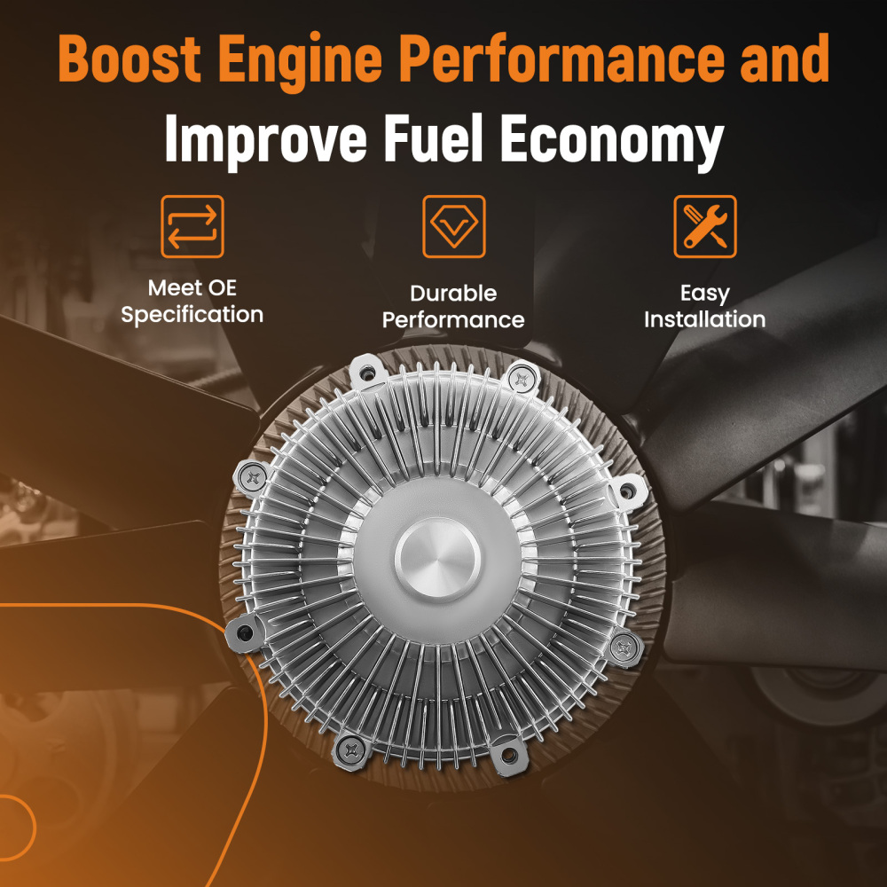 Fan Clutch compatible for Ford F150 compatible for Expedition Navigator compatible for Lincoln Mark LT 2007-2008