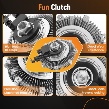 Radiator Cooling Fan Clutch compatible for Ford Sport compatible for Explorer compatible for Mercury Mountaineer 4.0L