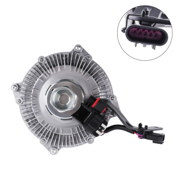 Aluminum Radiator Cooling Fan Clutch compatible for Ram 2500 3500 4500 5500 6.7 13-2018