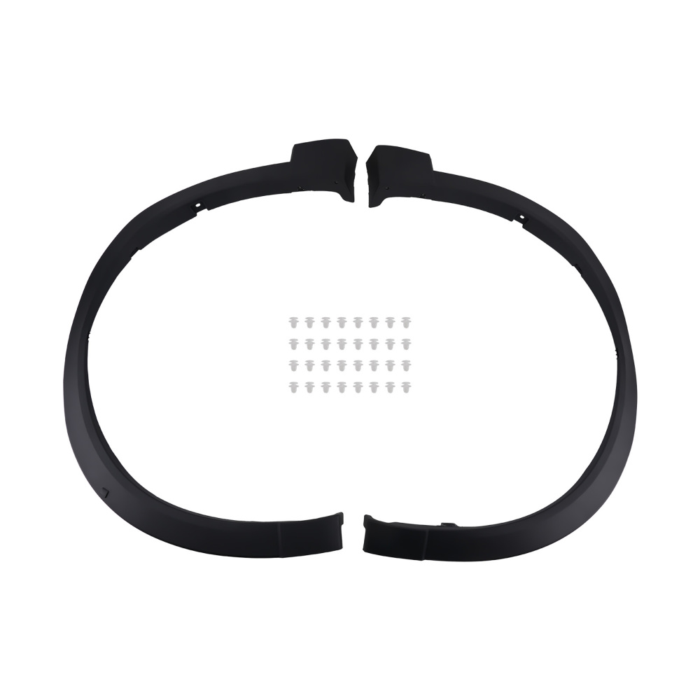 Pair Front Fender Flares compatible for Mazda CX-9 2016-2023 TK4851W20D w/ 2 Trims