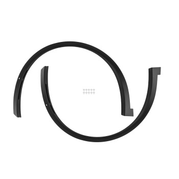 2pcs Front RightLeft Fender Wheel Flare Molding Trims compatible for Tesla Model X 16-21