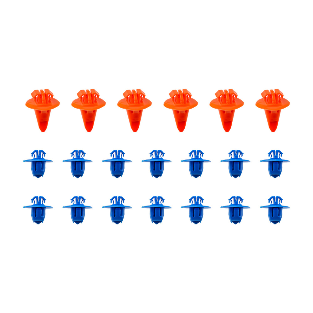 Black Fender Flare Trim Kit compatible for Toyota Tacoma 2016-2021 TO1291109 TO1290109