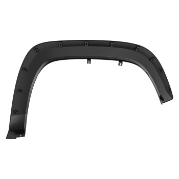 Black Fender Flare Trim Kit compatible for Toyota Tacoma 2016-2021 TO1291109 TO1290109