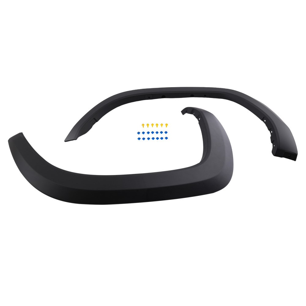Black Fender Extension Kit compatible for Toyota Tacoma 2016-2023 7587304090 TO1790111 Rear