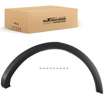 Black Left Fender Flare Molding compatible for Ford Explorer Limited 2011-2018