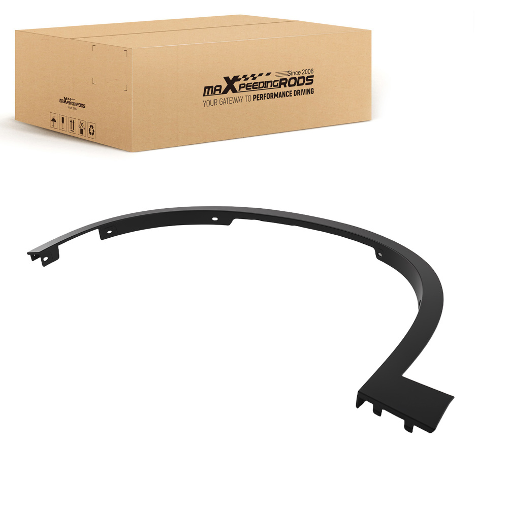 Driver Fender Flare Protection compatible for BMW X1 2016-2022 BM1290114 Black PP