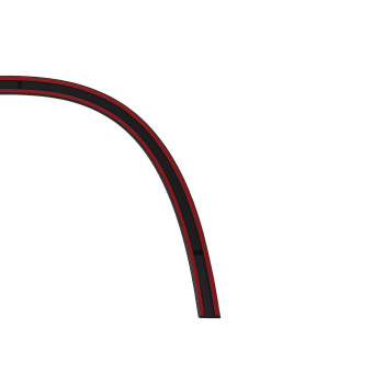 Black Front Fender Flare compatible for Mercedes GLA250 GLA45 AMG 2015-2020 1568852422