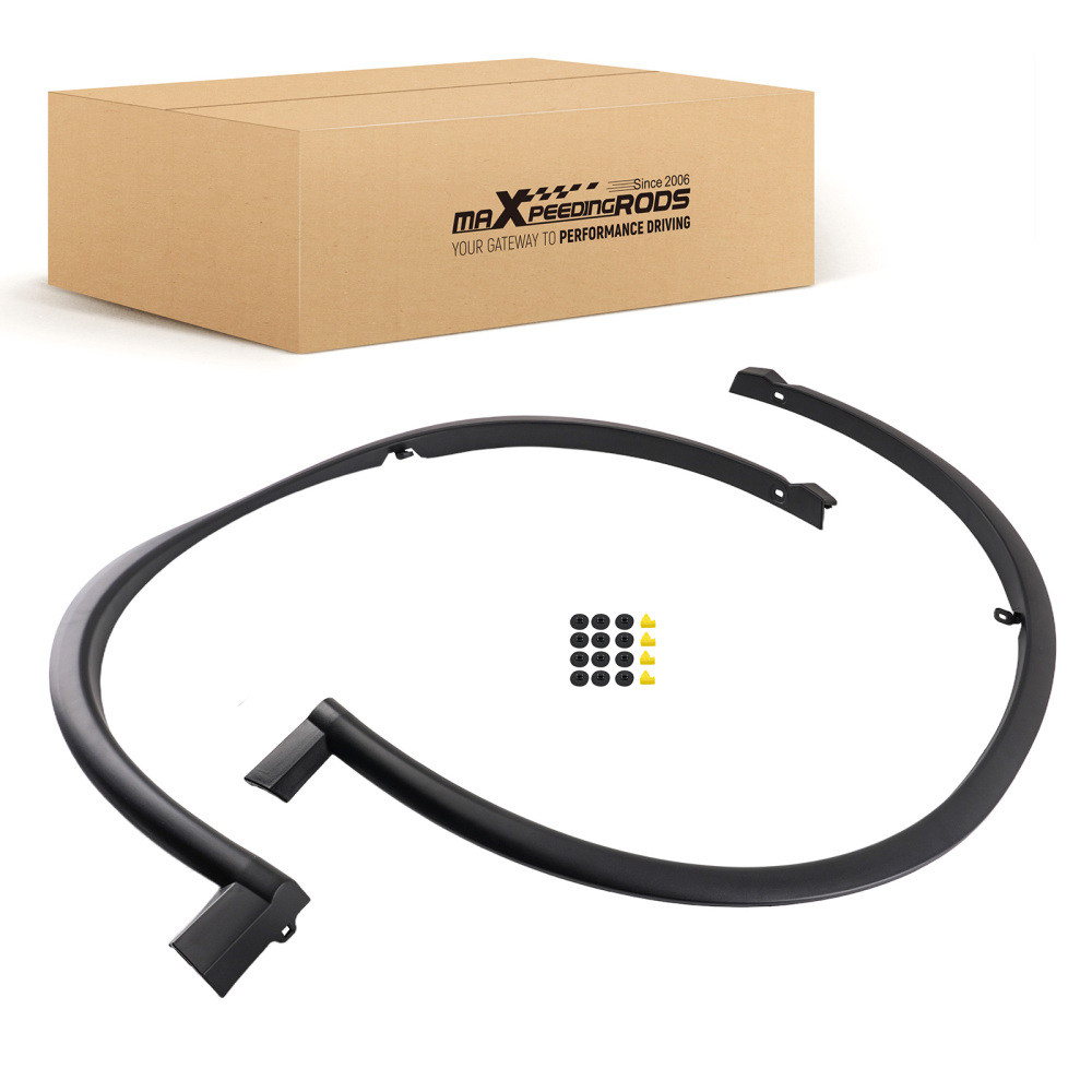 Black Fender Flare Trim Kit compatible for Nissan Murano 2015-2021 768565AA0A 768575AA0A