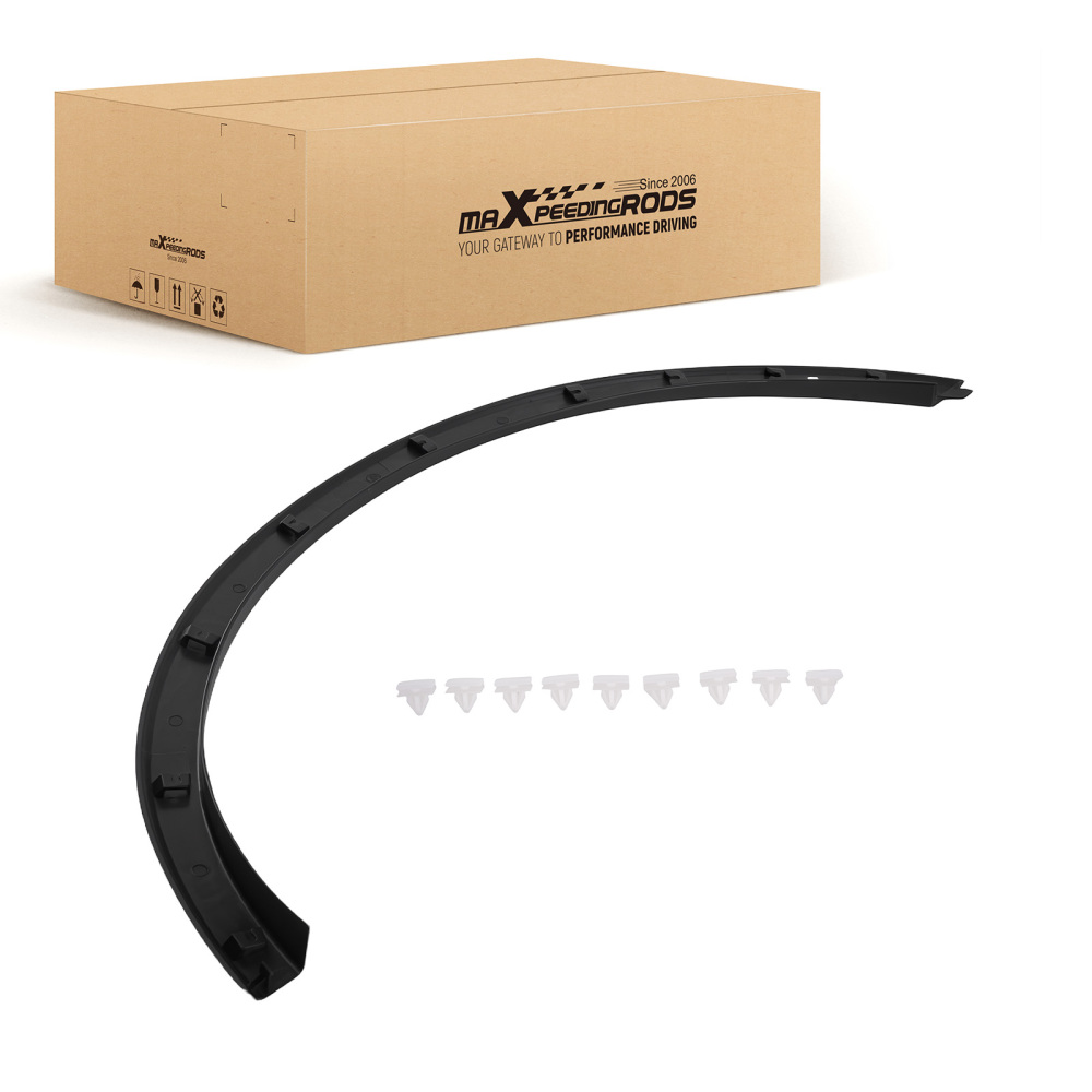 Black Front Fender Flare Trim Right Side compatible for Buick Encore 2013-2022 95275469