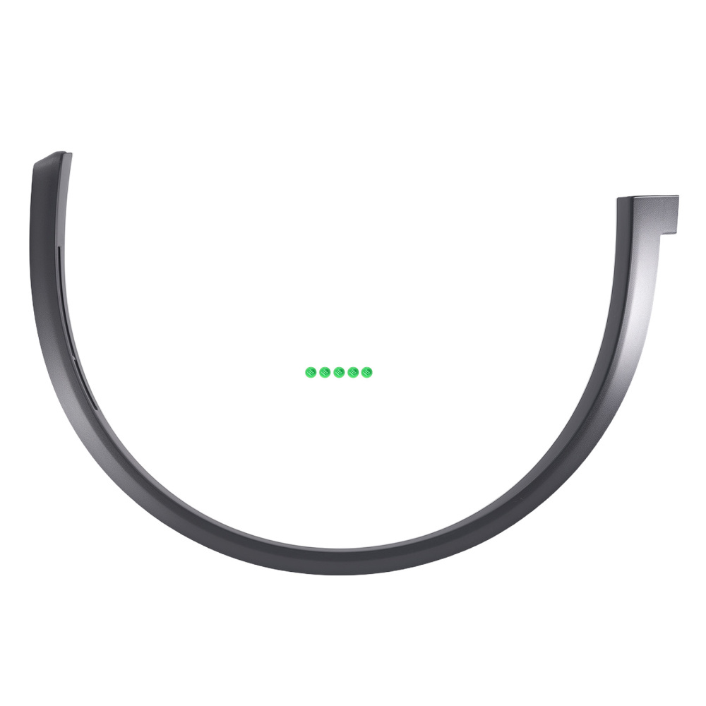 Arch Flare Molding Trim compatible for Tesla Model X 2021-2024 Left 1835838-00-D
