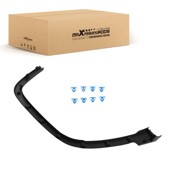 Black Fender Flare Trim compatible for Jeep Cherokee Sport Limited Latitude 14-18 CH1290111