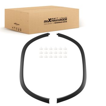 Black Fender Flare Molding Front Pair compatible for Chevrolet Trax 17-22 42490924