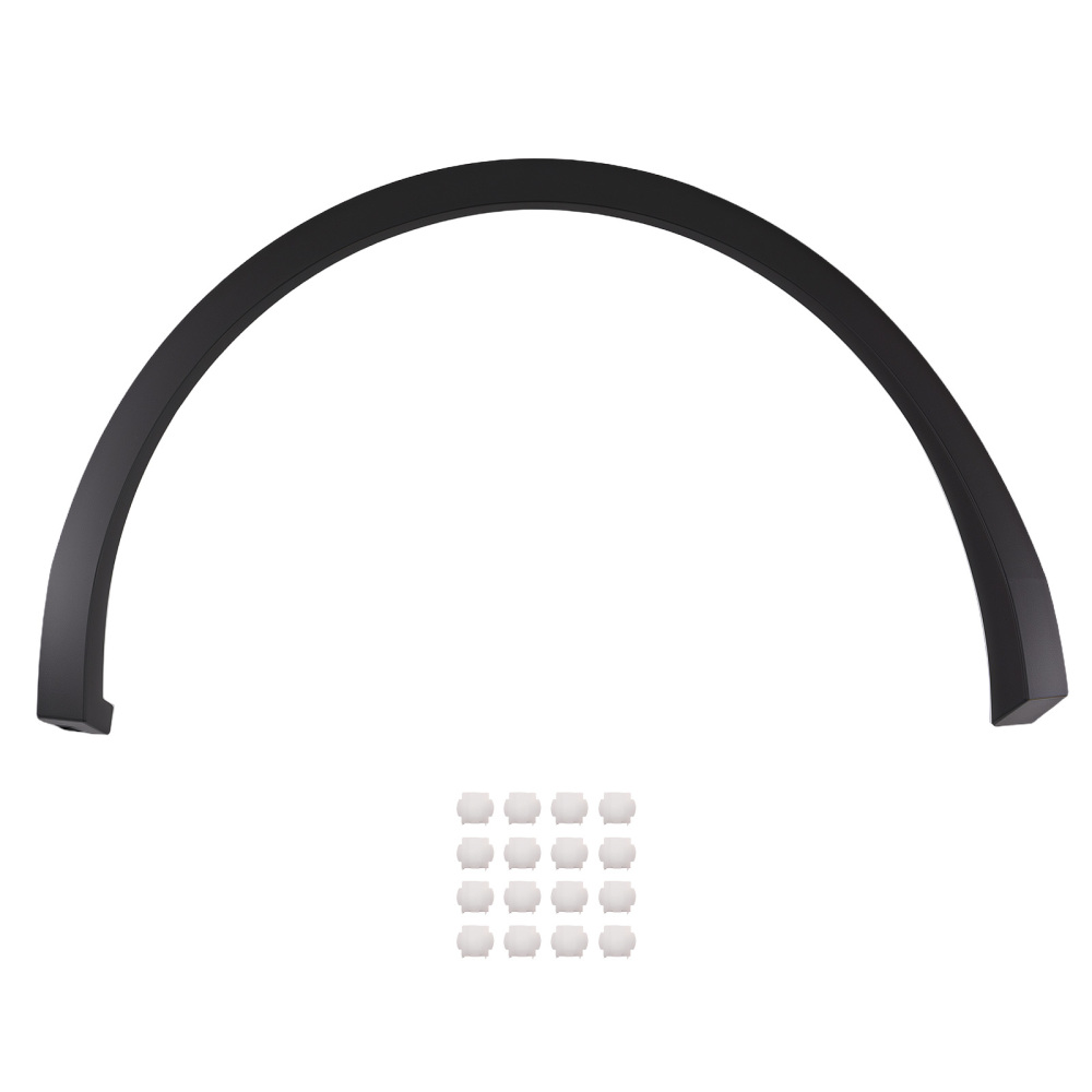 Wheel Arch Fender Flare Molding Trim RH Right Side For 2014-2018 compatible for Jeep Cherokee