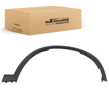 Black Fender Flare Molding compatible for BMW X1 2016-2022 Right Front 51777332338