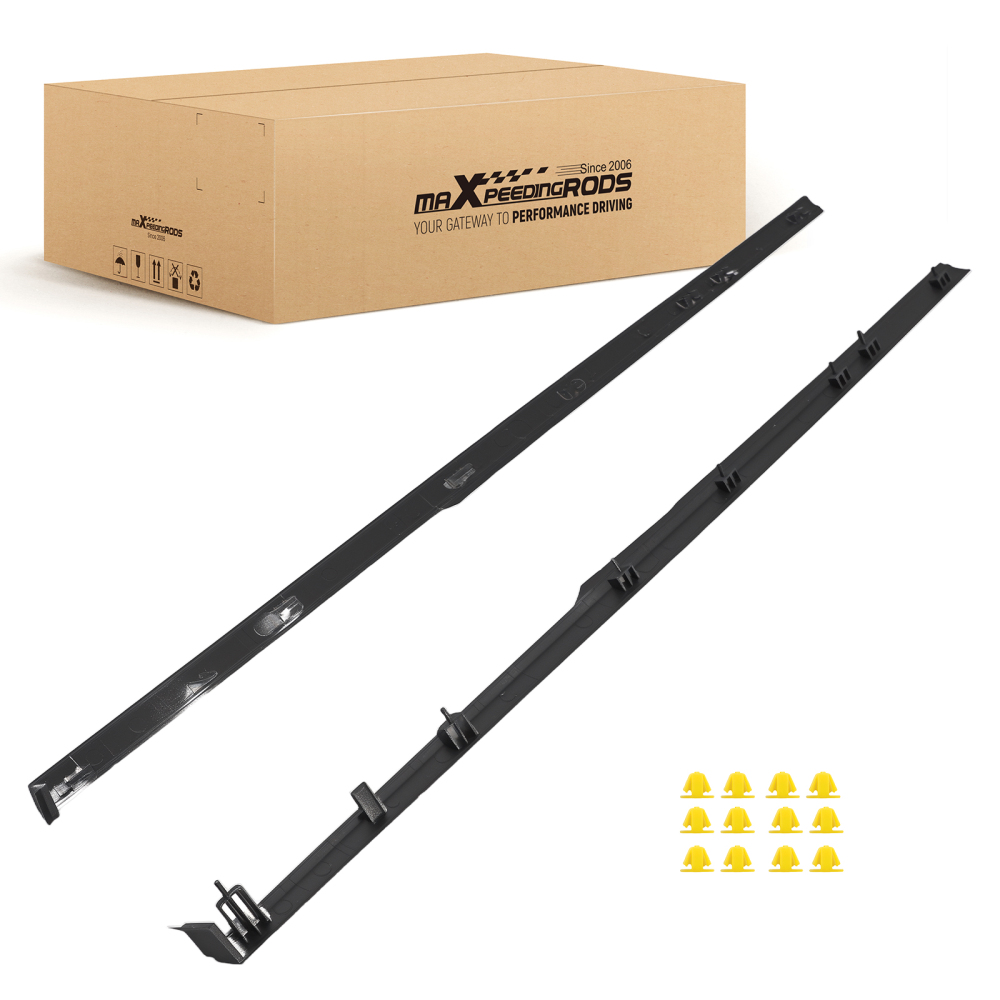 ABS Chrome Fender Garnish Front compatible for Hyundai Sonata 2015-2017 Molding Pair