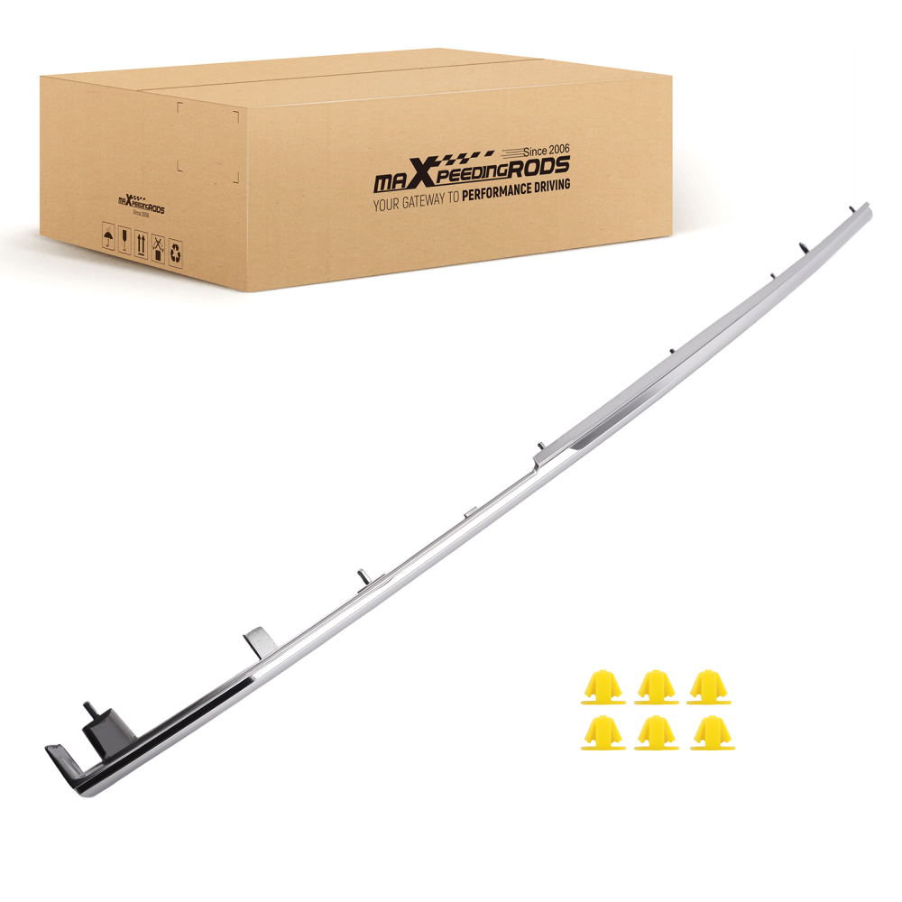 Chrome Fender Garnish compatible for Hyundai Sonata 11-14 Front Right 877723S001 ABS