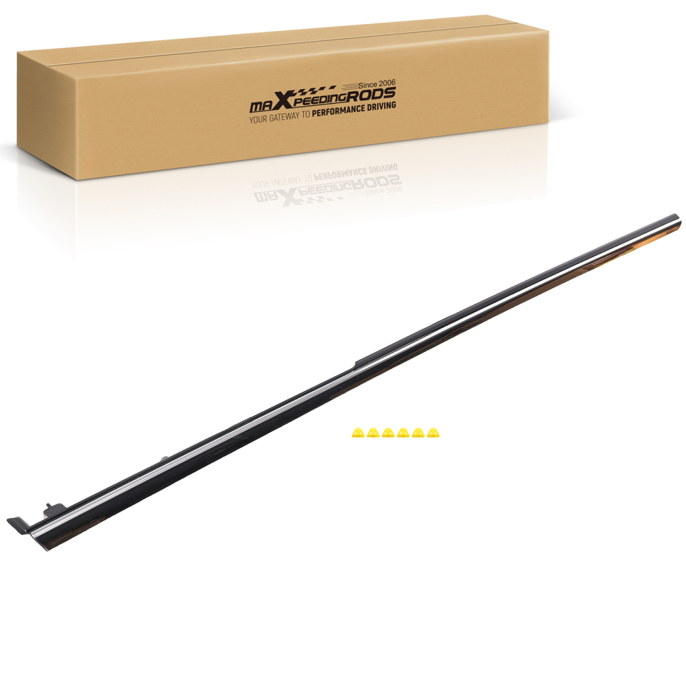 Chrome Fender Garnish Molding Front Right compatible for Hyundai Sonata 18-19 87772C2800