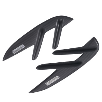 Black Carbon Fiber Fender compatible for Vent Compatible for BMW G80 M3 2021-24 Side Trim Cover