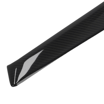 Carbon Fiber Fender Side Trim compatible for INFINITI Q60 2017-2022 Black compatible for Vent Left+Right