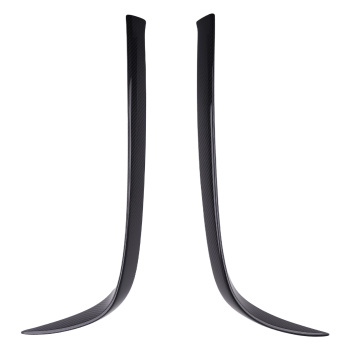 Black Carbon Fender Side compatible for Vent Compatible for Lexus RCF 2015-2018 Trim Cover Pair