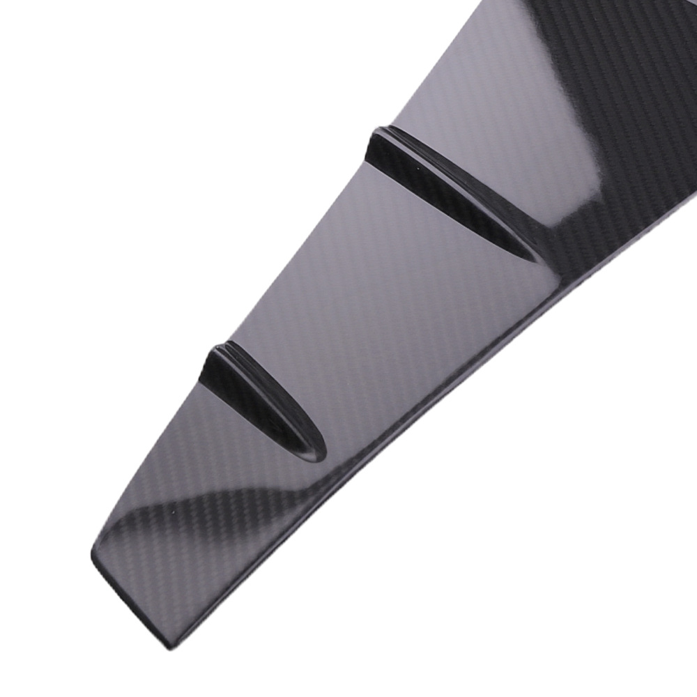 3-Fins Carbon Fiber Fender compatible for Vent Compatible for Lexus RC F RCF 2015-2018 Side Trim Pair