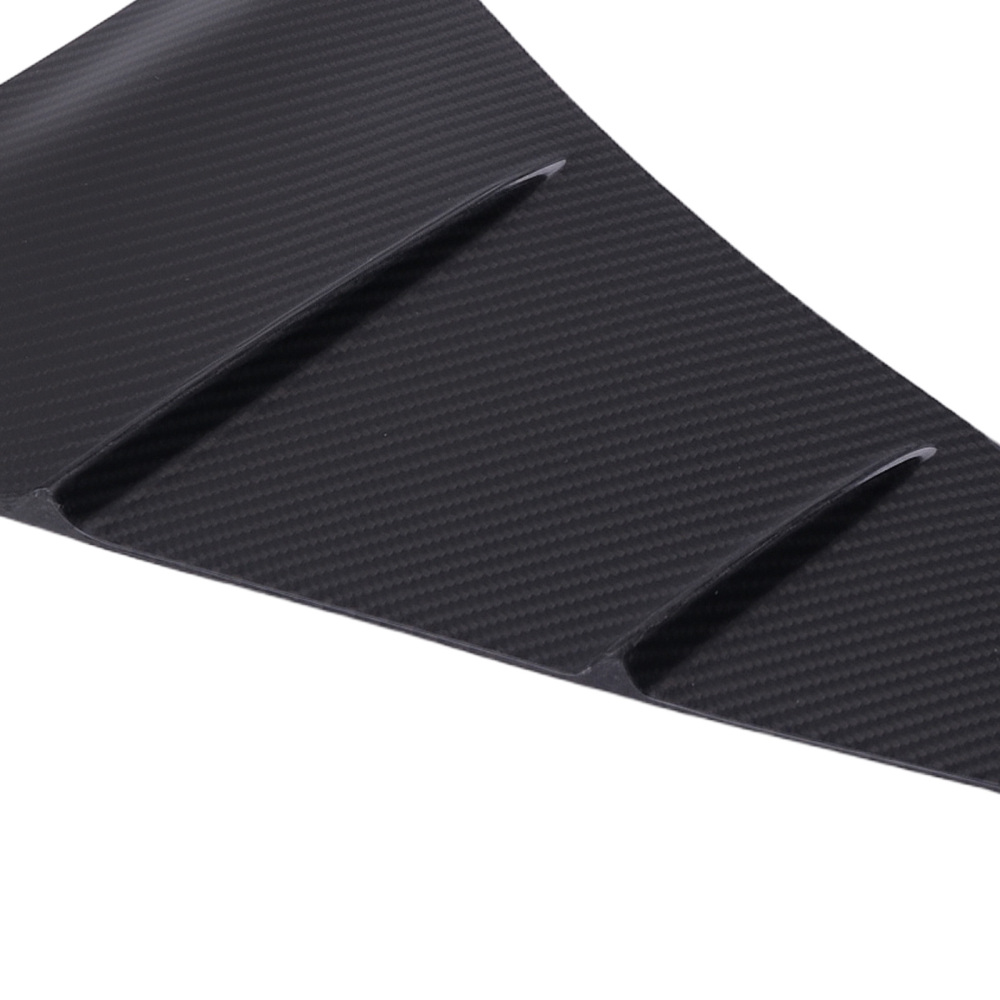 3-Fins Carbon Fiber Fender compatible for Vent Compatible for Lexus RC F RCF 2015-2018 Side Trim Pair