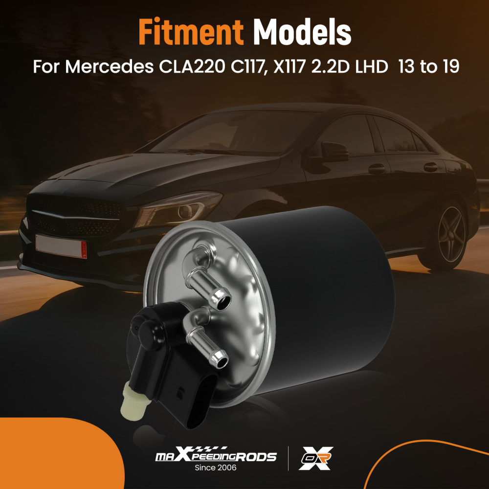 Diesel Fuel Filter compatible for Mercedes GLS350d 4Matic 2013-2019 A6420906052 6420903152