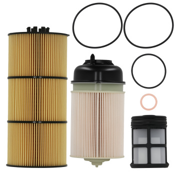 P551063 P551005 Filter Set compatible for Freightliner Cascadia 113 125 132 2013-2019 2016